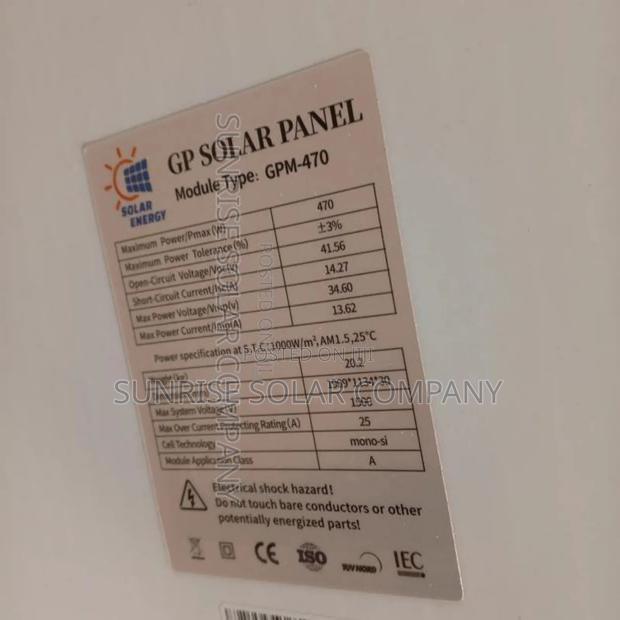 Solar Panel 470w Wholesale photo 2