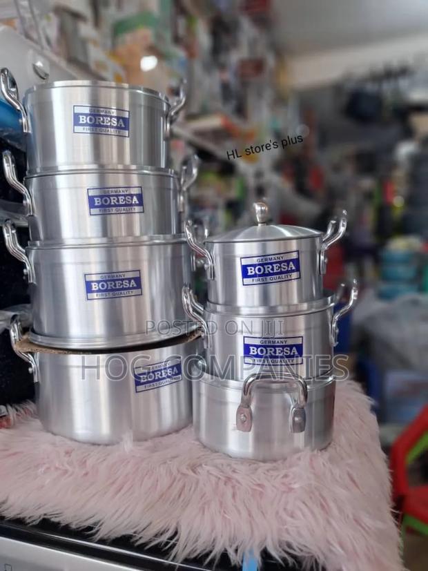 Stainless Steel Kitchen Cookware Saucepan Set · Photo 3