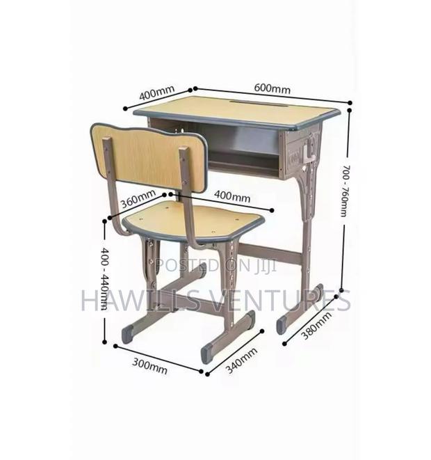 JHS/SHS High School Desk and Chair · Photo 2