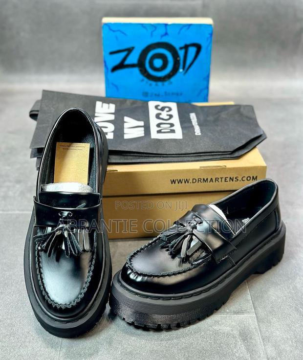 Dr Martens Marble Platform Loafers · Photo 3