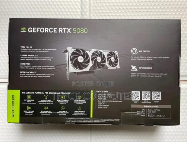Msi Ventus RTX 5080 16gb Gddr7 Graphic Card · Photo 3