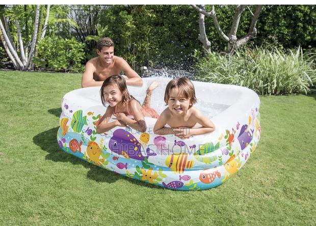 Aquarium Inflatable Swimming Pool 159x159x50 (340lt)