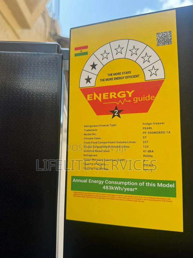 4/ French Door Refrigerator Pearl 363 Litres