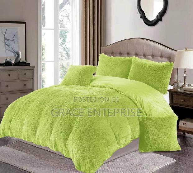 Neat and Clean Fluffy Duvet Set Available in Diff Colors · Photo 2