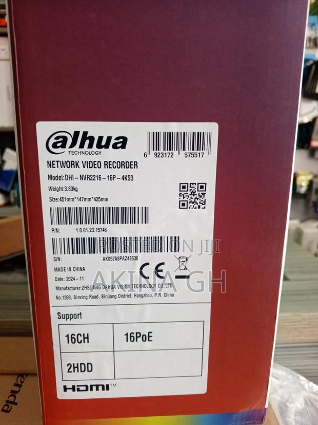 Dahua 16ch Poe NVR Wizsense 2 HDS Support · Photo 4