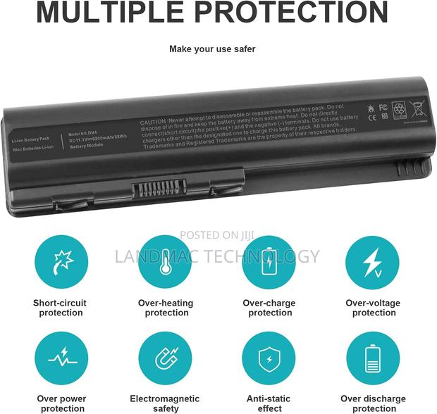 Laptop Battery for Hp Dv4 Dv5 Dv6 G50 G60 G60t · Photo 4