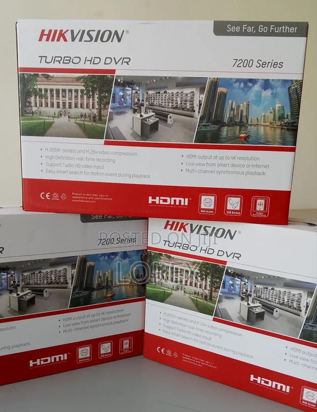 Hikvision 2mp/1080p 4ch DVR 7200 Series Ds-7204hghi-M1 · Photo 4