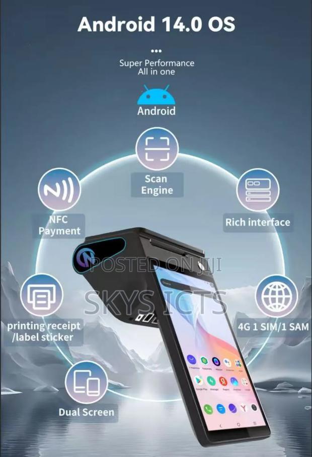 8 Inches Android All in One Handheld Pos Terminal photo 2