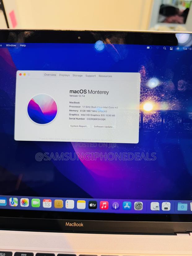 Laptop Apple MacBook 2015 8GB Intel Core M3 SSD 256GB photo 2
