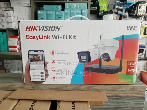 Hikvision Easylink Ip Wifi Kit Nks424w02h 4mp Two Way Audio Camera · Photo 3