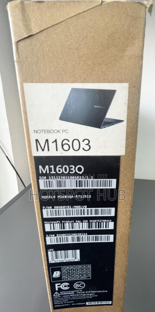 New Laptop Asus 12GB AMD Ryzen 7 SSD 512GB · Photo 4
