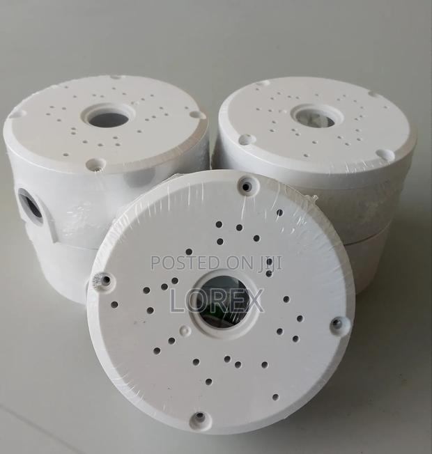 CCTV Junction Box Round High Quality Plastic · Photo 3