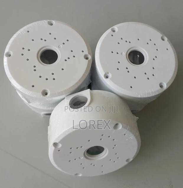 CCTV Junction Box Round High Quality Plastic · Photo 4