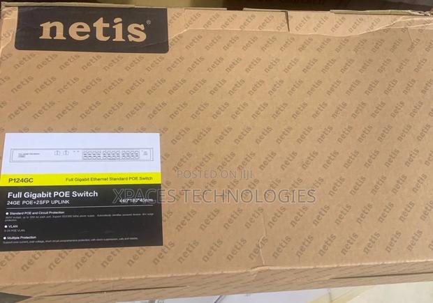 Netis 24port Full Poe Gigabit(24gbe Poe+2sfp Uplink)