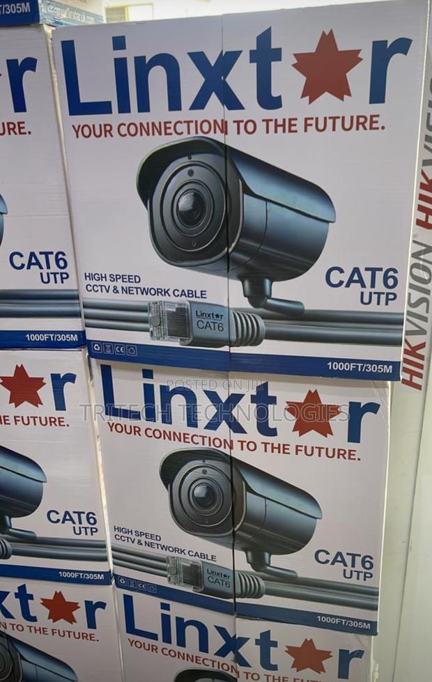 Linxter Cat Cable 305m Utp High Speed for CCTV (1000ft) · Photo 2