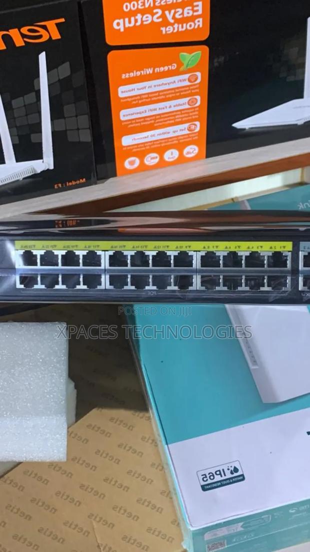 Netis 24port Poe Half Gigabit Switch (24fe Poe+(2ge+2sfp) photo 2