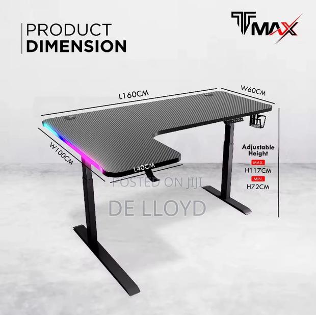 L Electric Adjustable Table (160 Cm by 65 Cm) photo 2