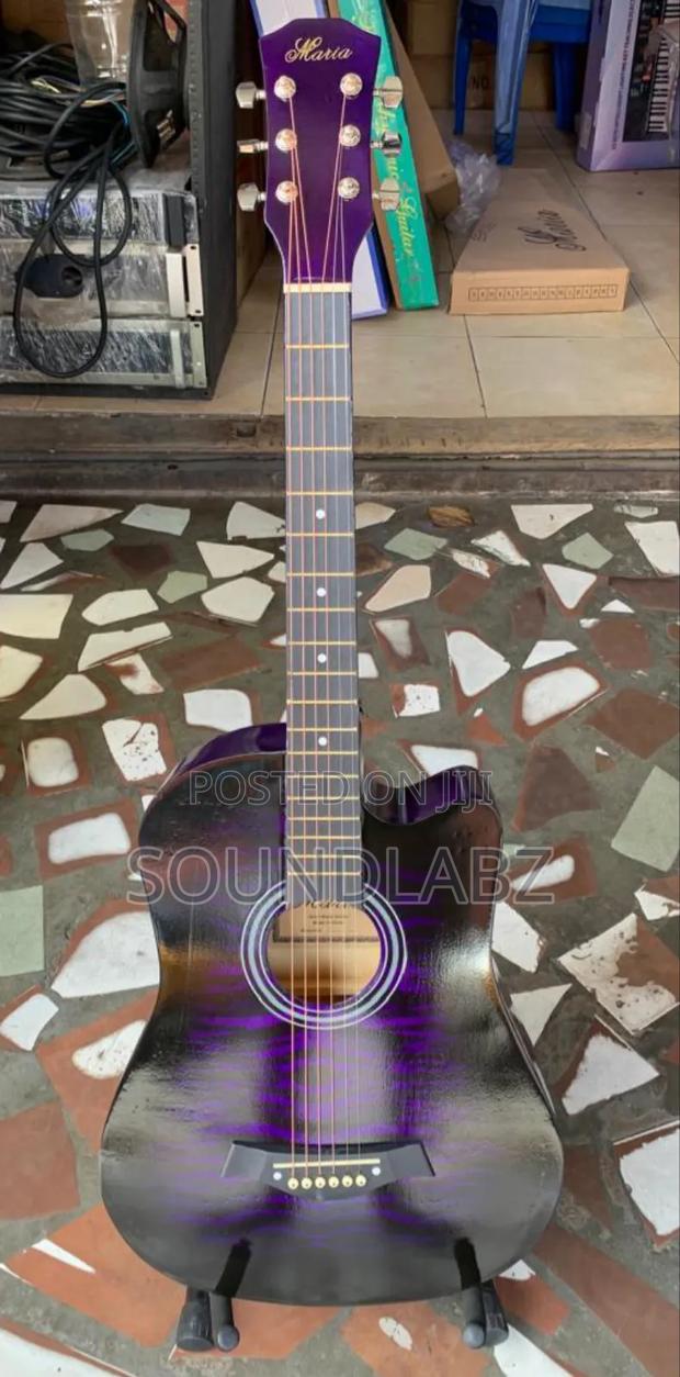 Purple Acoustic Guitar · Photo 3