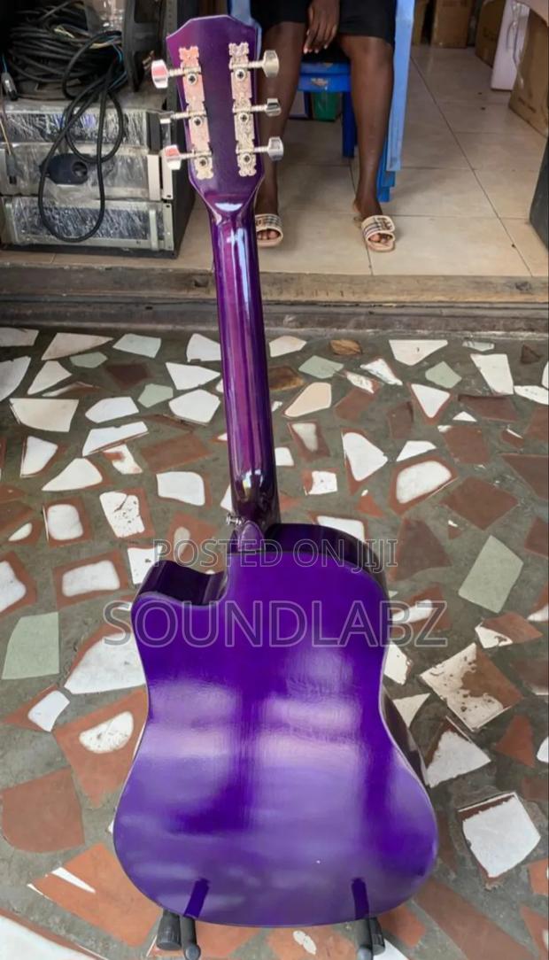 Purple Acoustic Guitar · Photo 4
