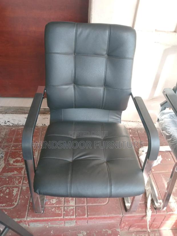 Solid Black Office Chair