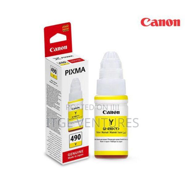 Canon Gi-490y Yellow and Gi-490c Cyan Ink · Photo 4