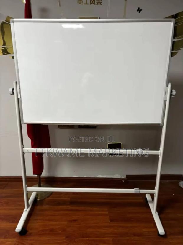 White Marker Board With Stand
