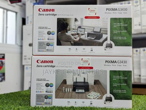 Canon Pixma G3430 Wireless Colour 3-in-1 Printer photo 2