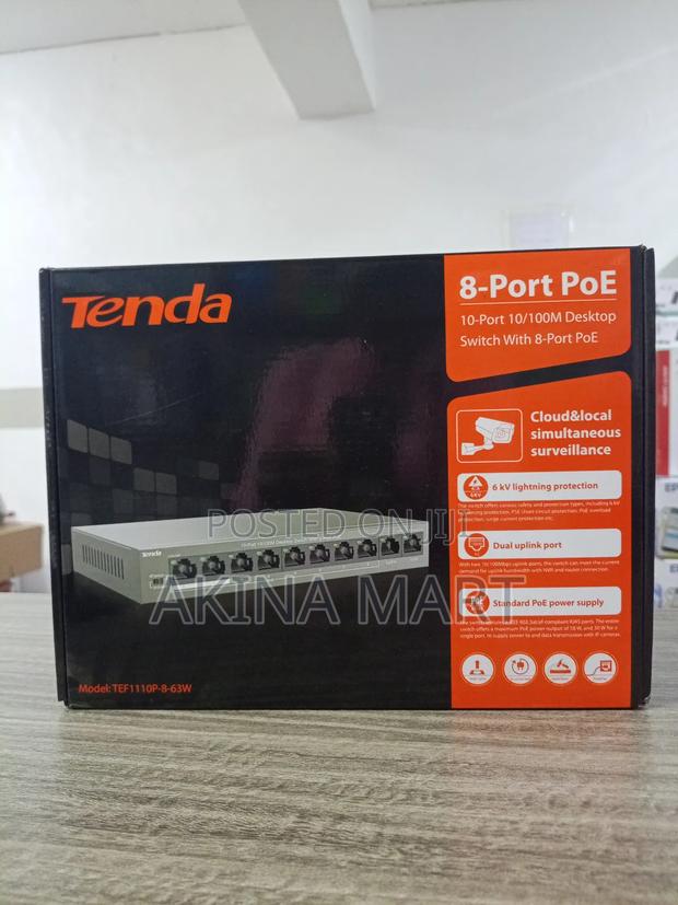 Tenda 8-Port Poe Switch · Photo 4