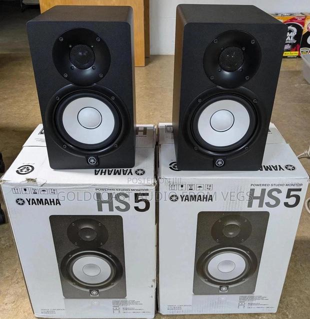 Yamaha Hs5 Powered Studio Monitor Pair-Black · Photo 4