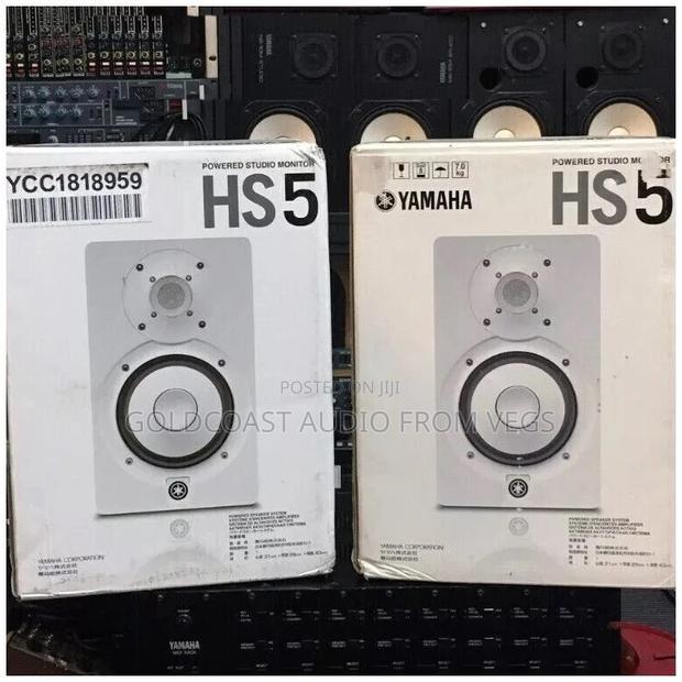Yamaha Hs5 I Powered Studio Monitor Speakers Hs5 White · Photo 3
