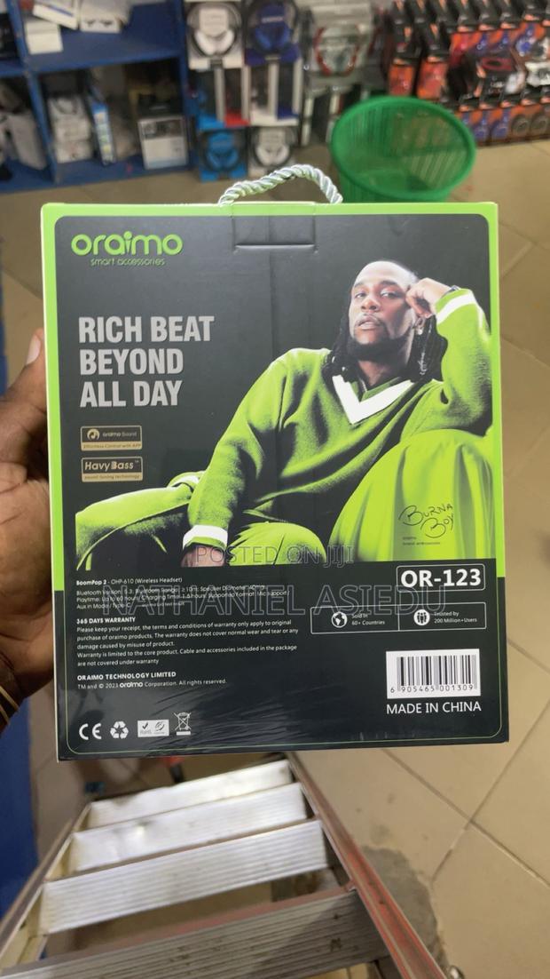 Oraimo or - 123 Wireless Headphone · Photo 4
