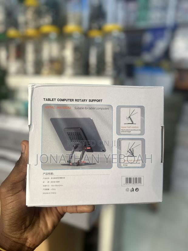 Foldable Metallic Tablet Mini Laptop Stand photo 2