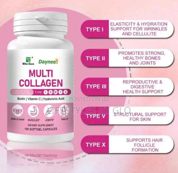 Multi Collagen Peptide I, 2, 3, 4 5 Biotin, Vitamin C · Photo 2
