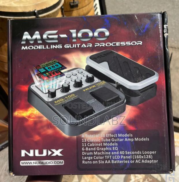 Nux Mg-100 Is A Multi-effects Modeling Guitar Processor · Photo 4