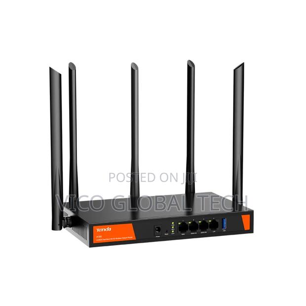 Tenda W30e Ax3000 Dual Band Wifi-6 Wireless Router · Photo 1