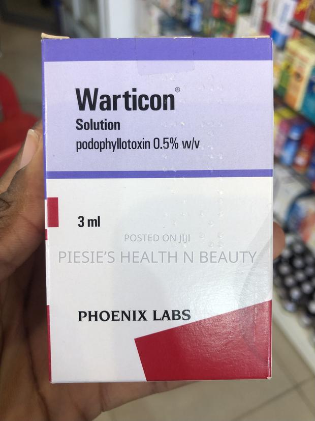 Warticon Solution Podophllotoxin 0.5% W/V · Photo 1