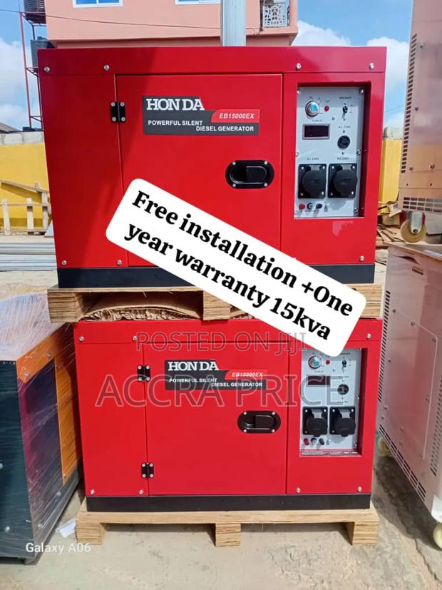 Unrivaled Honda Diesel Genset 15kva With Large Fuel Tank · Photo 1
