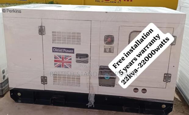 Industrial Strength 22kva Silent Diesel Generator · Photo 1