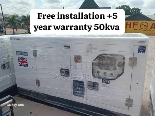 Premier 50kva 45kw Perkins Generator Capacity Diesel Powered · Photo 1