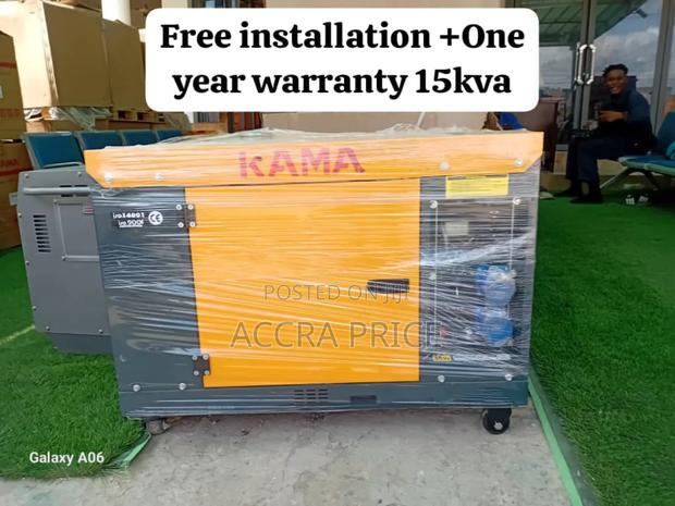 Premier 15kva 55kw Kama Generator Capacity Diesel Powered · Photo 1