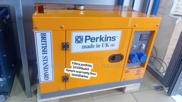 Call Upon Electric Flow Perkins 15kva 16500wax Generator · Photo 1