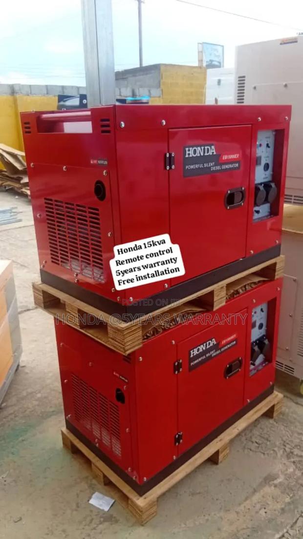 Combine Electric Power Honda 15kva 16500wax Diesel 15kva · Photo 1