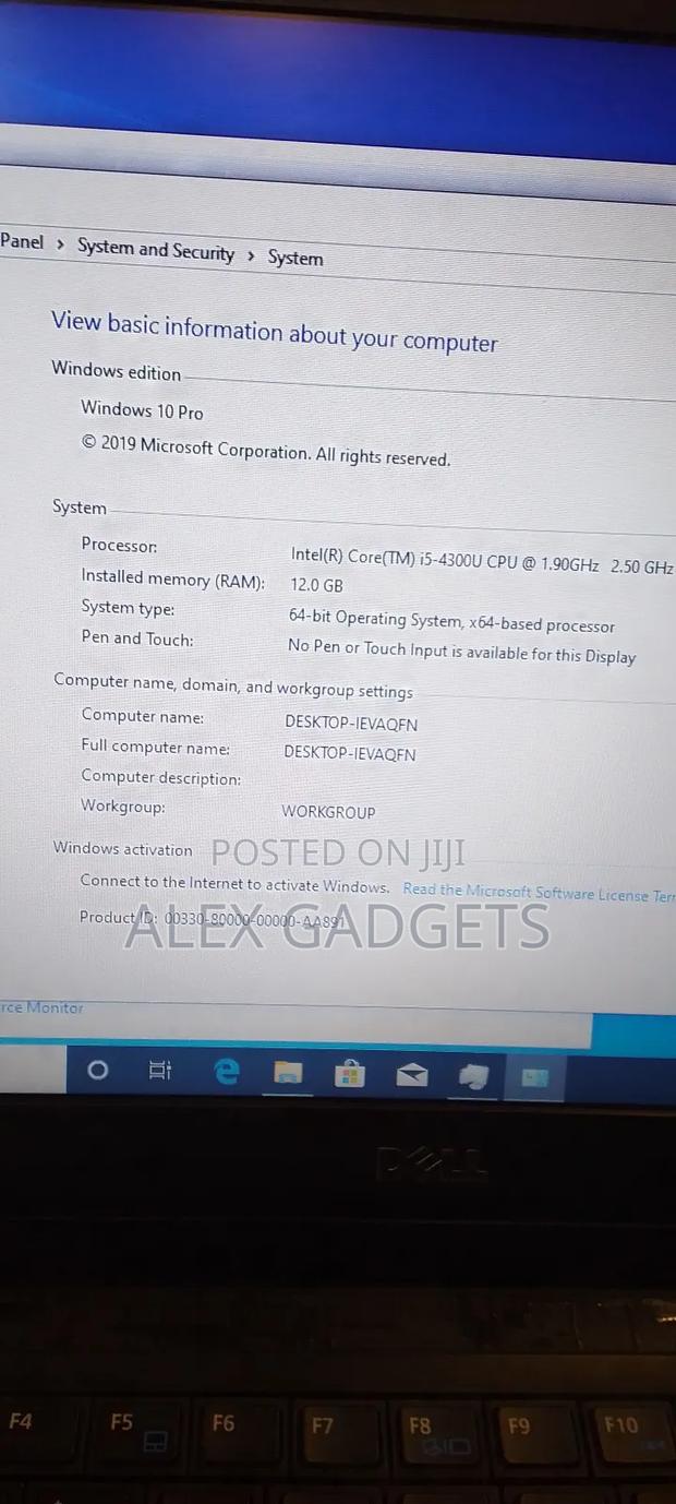 Laptop Dell Latitude 7440 12GB Intel Core I5 HDD 500GB photo 3