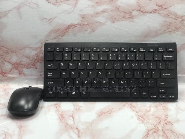 Mini Wireless Keyboard With Mouse – Model Km901 photo 2