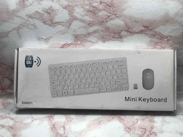 Mini Wireless Keyboard With Mouse – Model Km901 photo 4