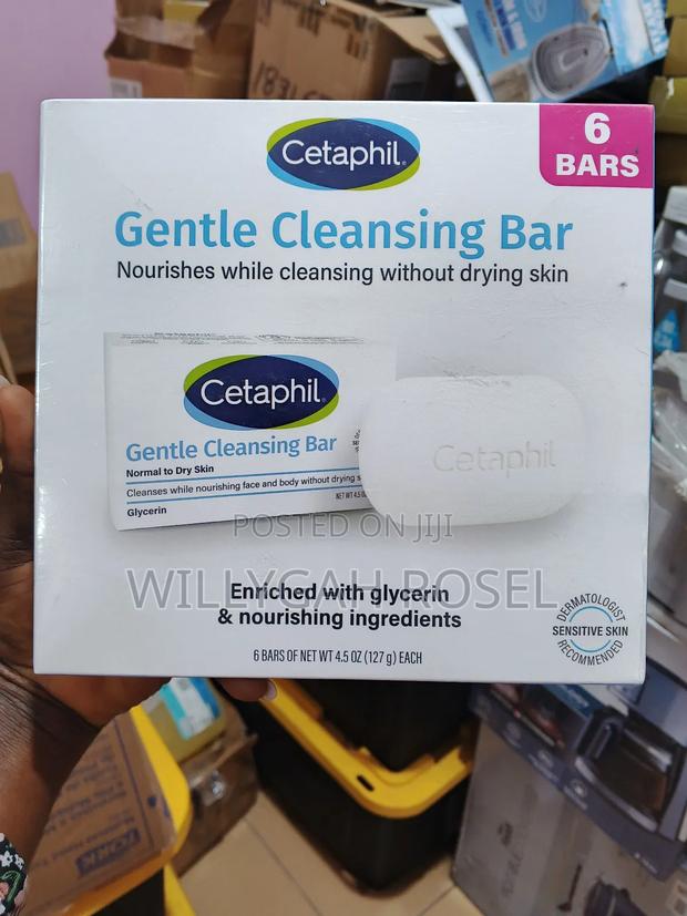 6packs Cetaphil Gentle Cleanser Bar Soap