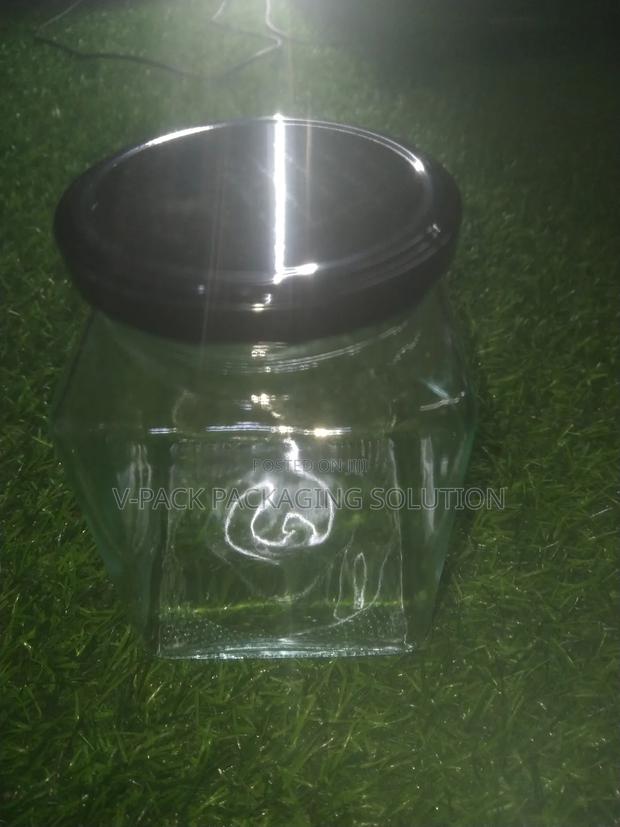 Shito Jars/Glass Jars 730ml Square Shape photo 2