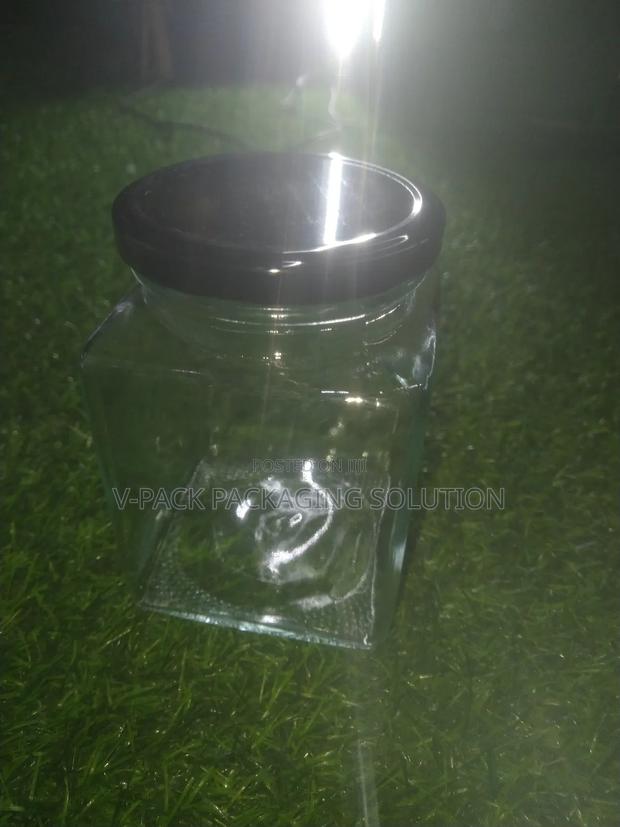 Shito Jars/Glass Jars 730ml Square Shape photo 3