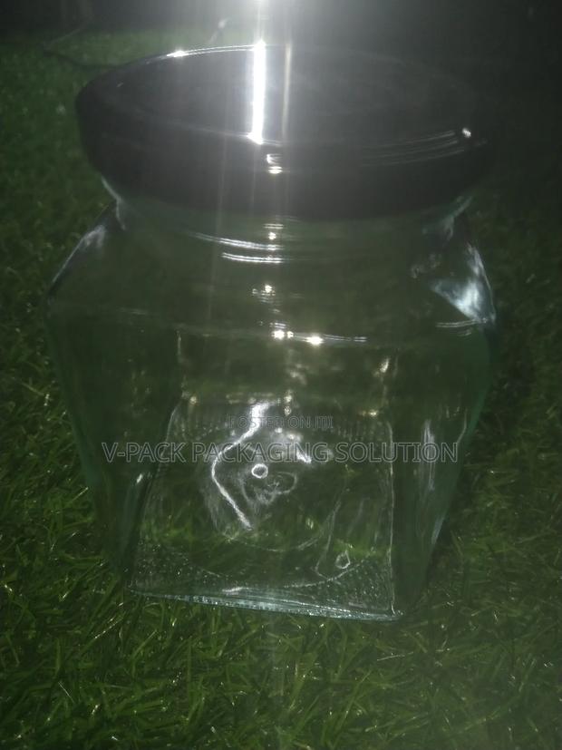 Shito Jars/Glass Jars 730ml Square Shape photo 4