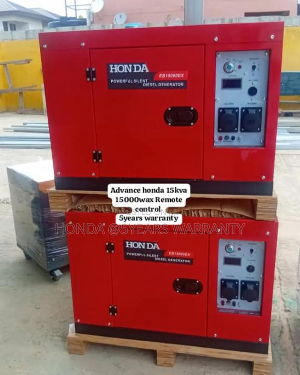 Coordinate Electric Flow Honda 15kva 15000wax Remote Control · Photo 1